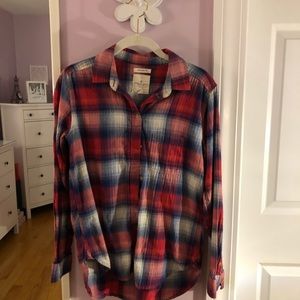Boyfriend fit flannel